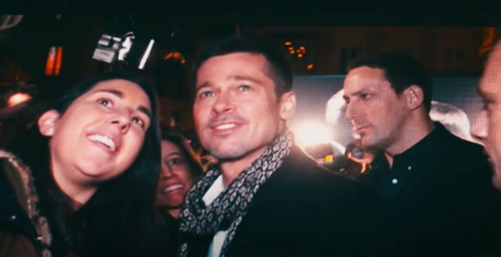 BRAD PITT AND MARION COTILLARD "REVOLUTIONISE" CALLAO SQUARE WITH THE PREVIEW OF "ALLIED"