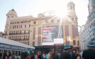 CALLAO, EPICENTRE OF THE UEFA CHAMPIONS LEAGUE FINAL OUTDOORS
