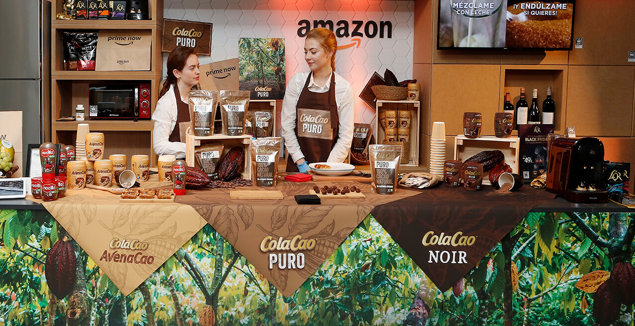 AMAZON OPENS ITS POP UP STORE IN CALLAO ON THE OCCASION OF BLACK FRIDAY