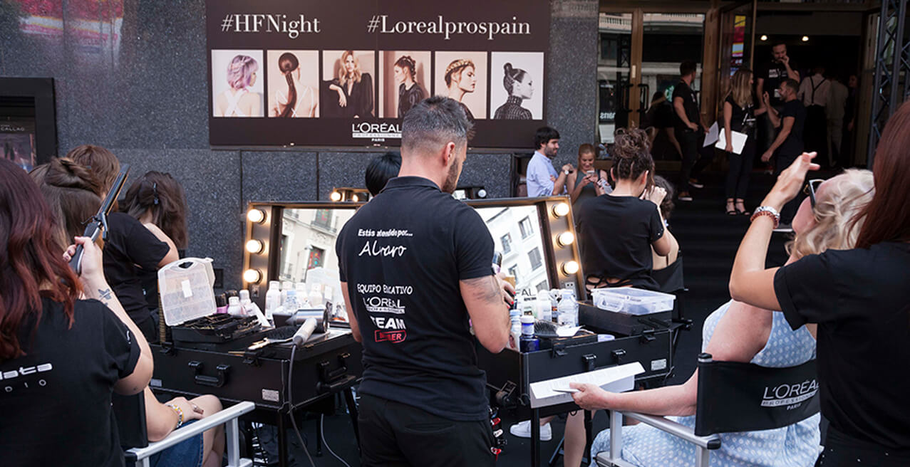 L’ORÉAL TURNS CALLAO INTO THE LARGEST HAIR SALON IN SPAIN