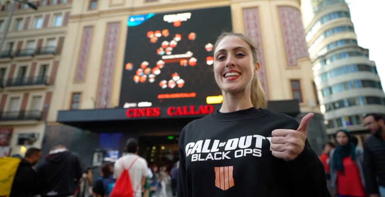 CALL OF DUTY: BLACK OPS 4 TAKES OVER MADRID WITH A UNIQUE EXPERIENCE IN CALLAO