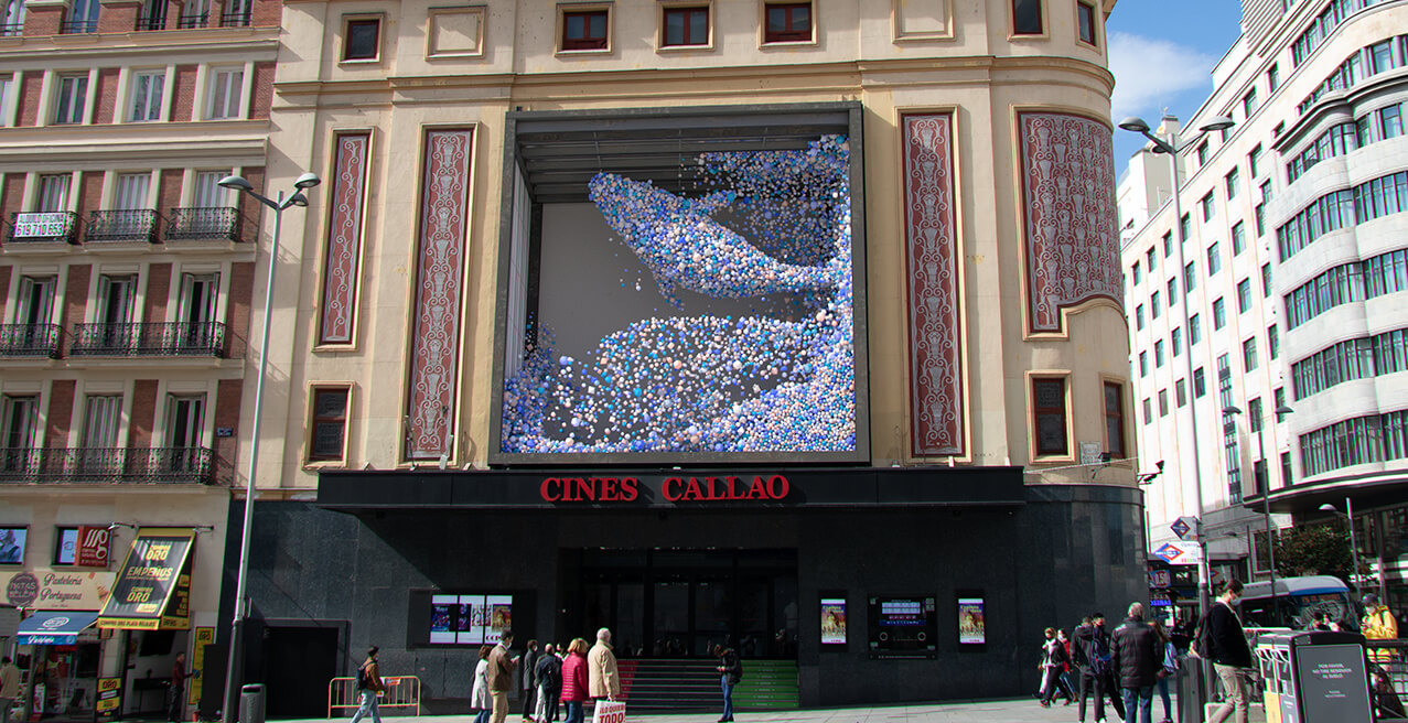3D ARRIVES TO THE OUTDOOR MEDIA IN SPAIN WITH CALLAO CITY LIGHTS AND BCN VISUALS