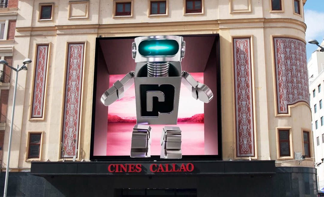 PHANTOM THE FIRST CONNECTED PERFUME IS PRESENTED IN 3D AT CALLAO CITY LIGHTS