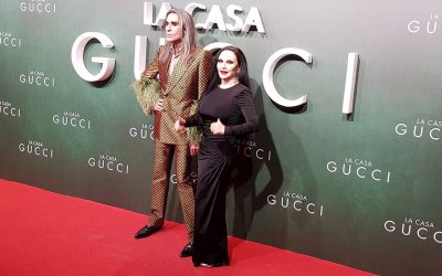 LARGE CELEBRITY ATTENDANCE AT THE PREMIERE OF ‘HOUSE OF GUCCI’.