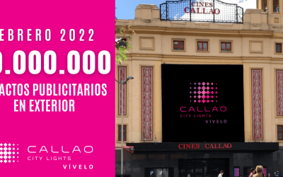 FEBRERO 2022: 20 MILLONES DE IMPACTOS, NUEVO RÉCORD EN CALLAO CITY LIGHTS