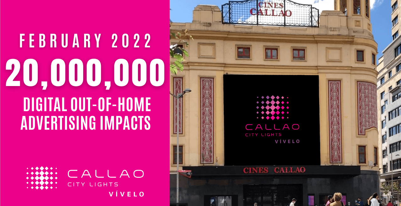 FEBRUARY 2022 20 MILLION IMPACTS, NEW RECORD IN CALLAO CITY LIGHTS