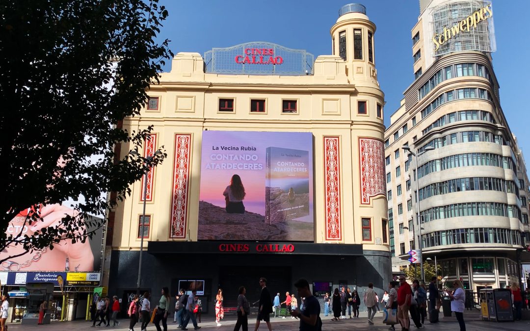 LA VECINA RUBIA PRESENTA SU NUEVO LIBRO ‘CONTANDO ATARDECERES’ EN CIRCUITO GRAN VÍA
