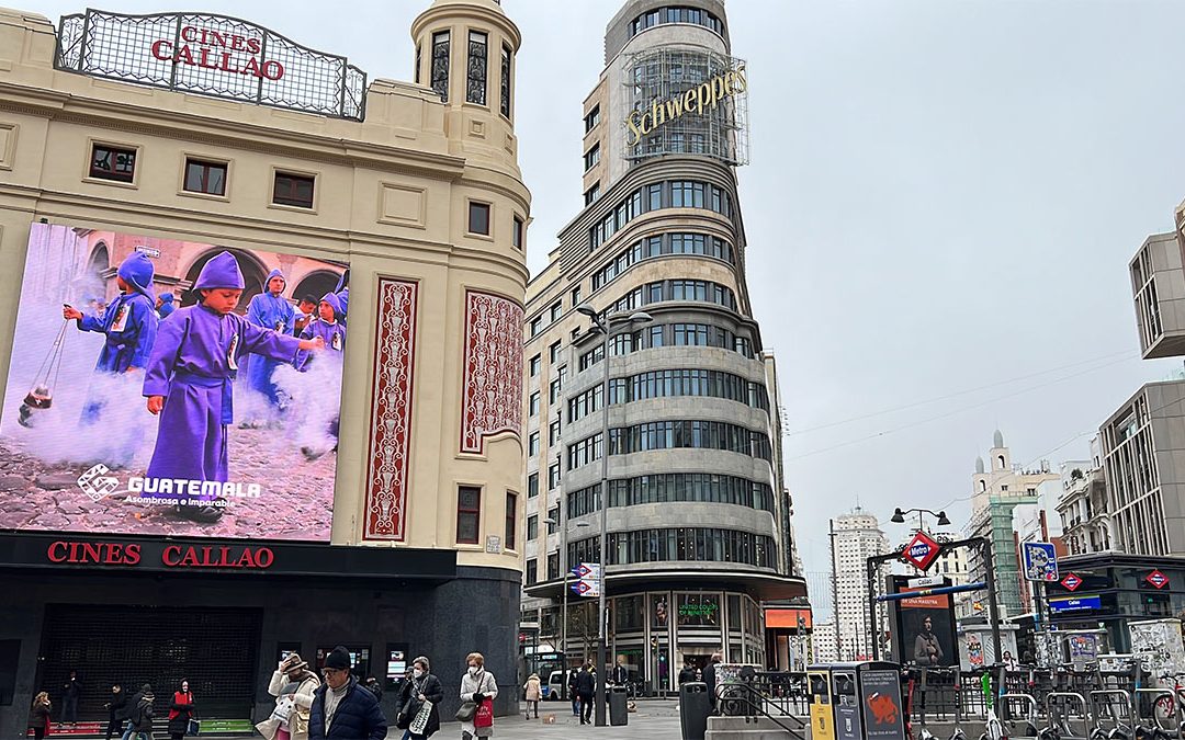 CALLAO CITY LIGTHS Y CIRCUITO GRAN VÍA, ESCAPARATE DE FITUR