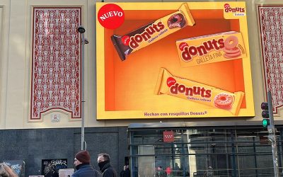 DONUTS BISCUITS FILLS THE SCREENS OF CALLAO CITY LIGHTS WITH 3D FLAVOURS