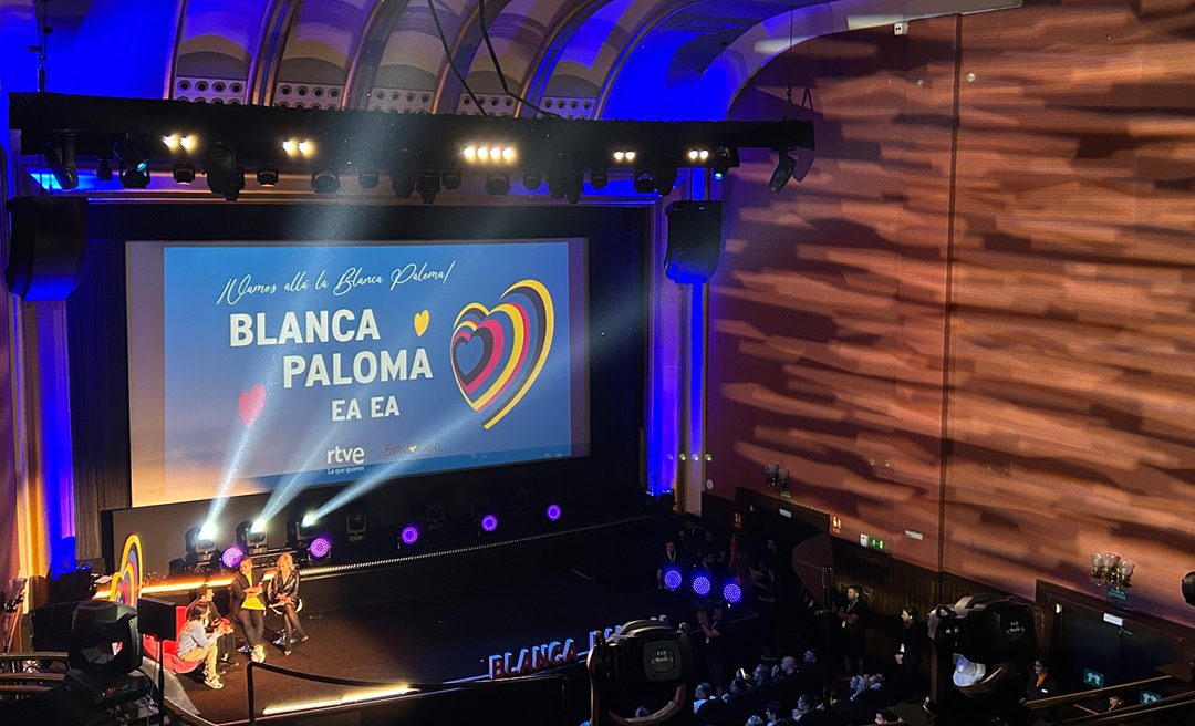 EMOTIONAL FAREWELL TO BLANCA PALOMA ON HER WAY TO EUROVISION