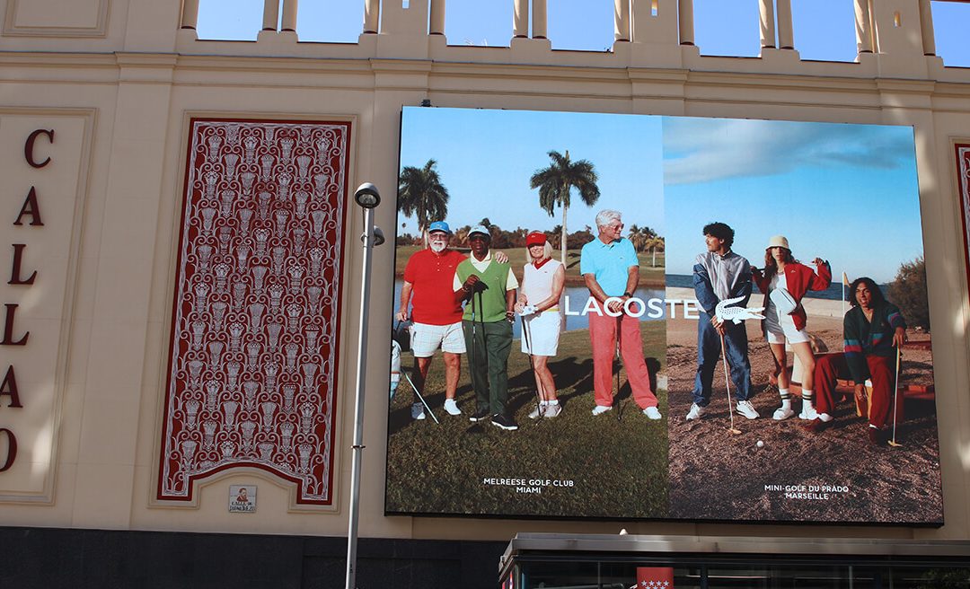 LACOSTE MUESTRA ‘ENCUENTROS IMPOSIBLES’ EN CALLAO CITY LIGHTS