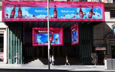 REFRESCANTE CAMPAÑA DE MAHOU ROSE EN CIRCUITO GRAN VÍA