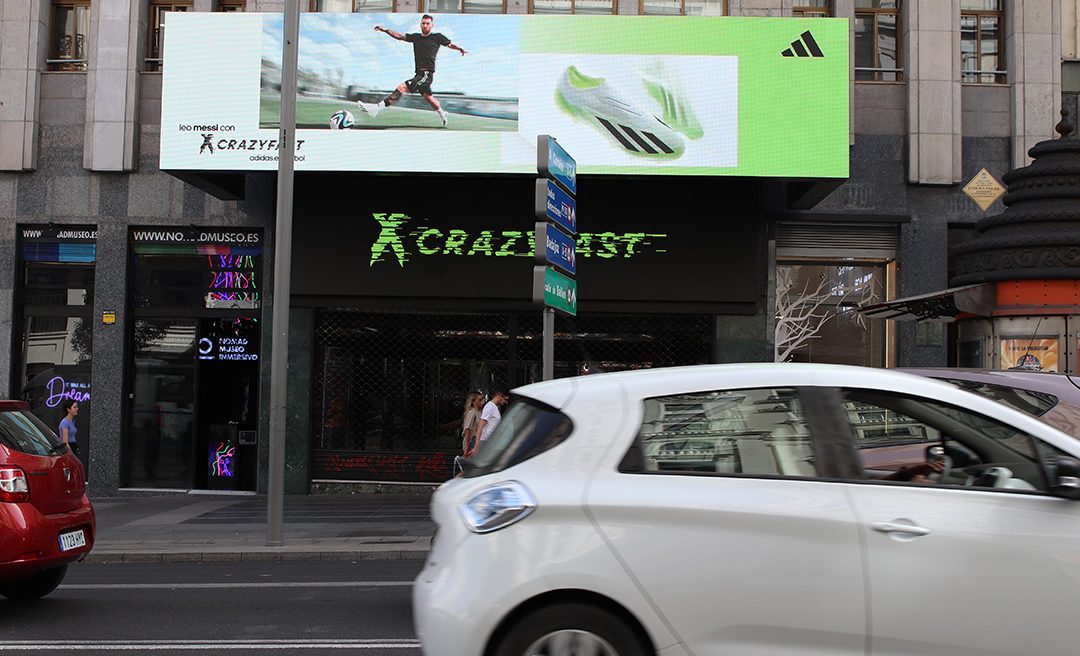 ADIDAS X CRAZYFAST MESSI APUESTA POR CIRCUITO GRAN VÍA