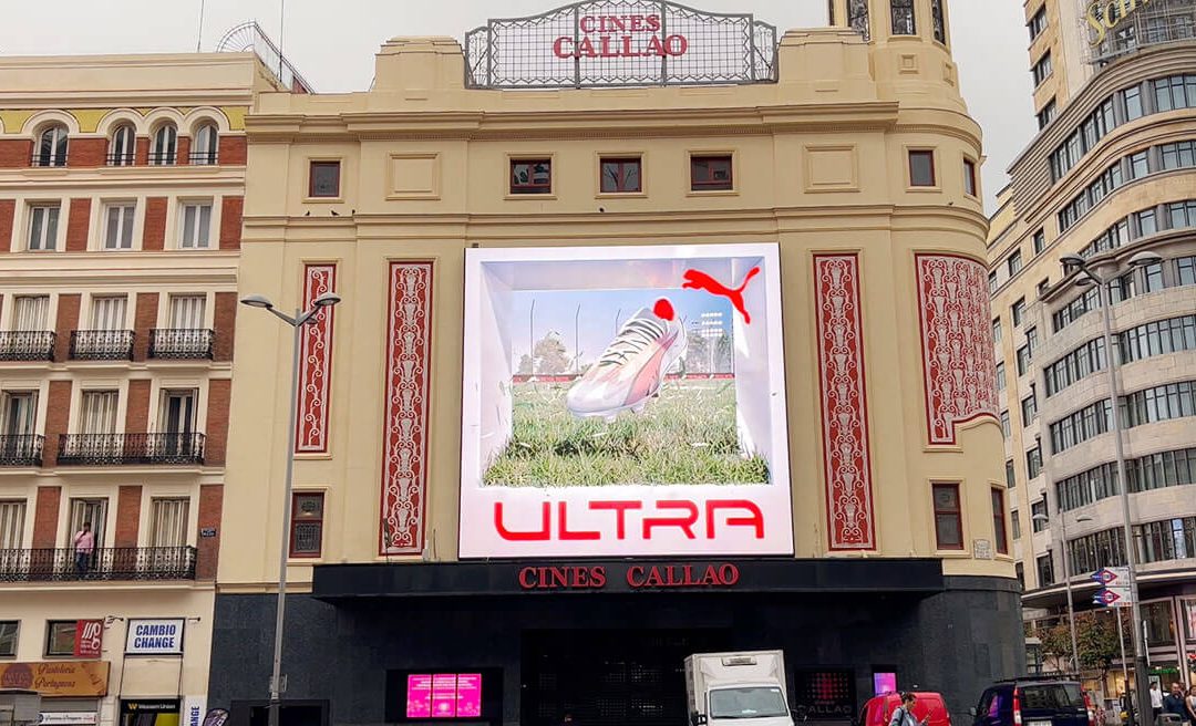 PUMA’S SPECTACULAR 3D CAMPAIGN IN CALLAO CITY LIGHTS