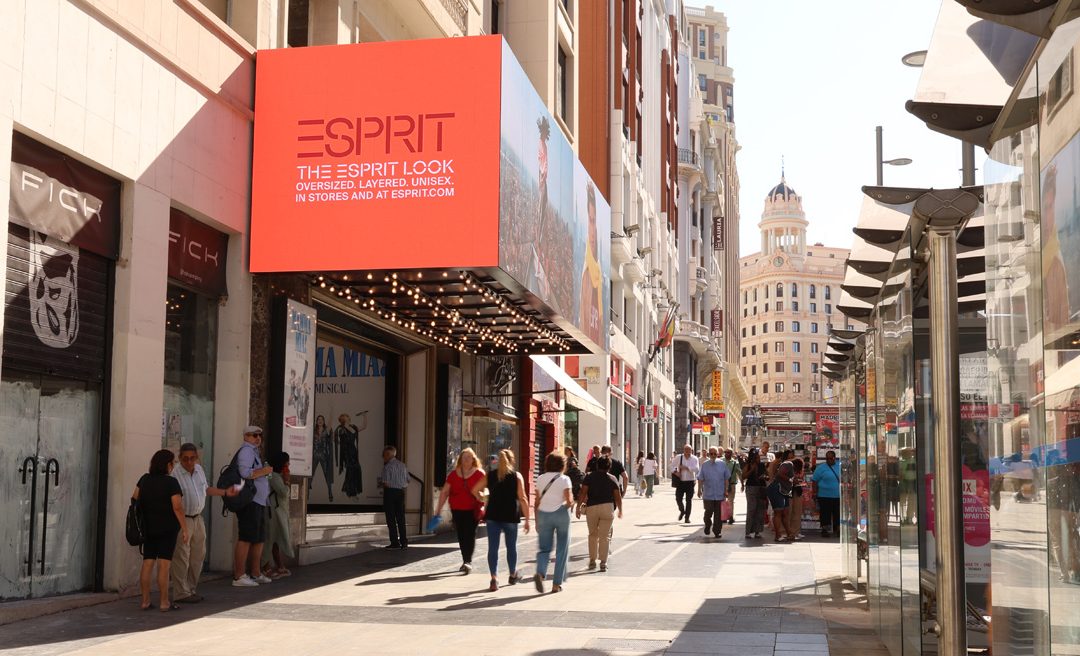 ESPRIT LANZA SU COLECCIÓN DE OTOÑO EN CIRCUITO GRAN VÍA