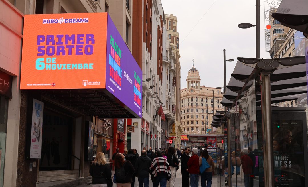 CIRCUITO GRAN VÍA, ESCAPARATE DEL NUEVO LANZAMIENTO DE LOTERÍAS