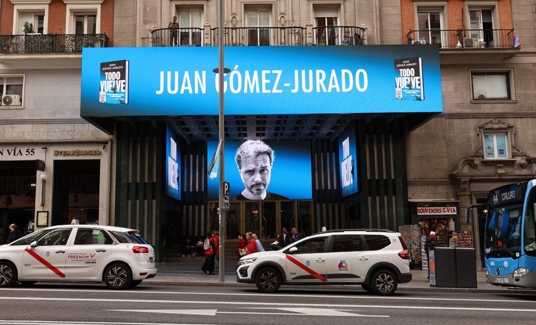 PENGUIN RANDOM HOUSE PROMOCIONA LO NUEVO DE JUÁN GÓMEZ-JURADO EN CIRCUITO GRAN VÍA