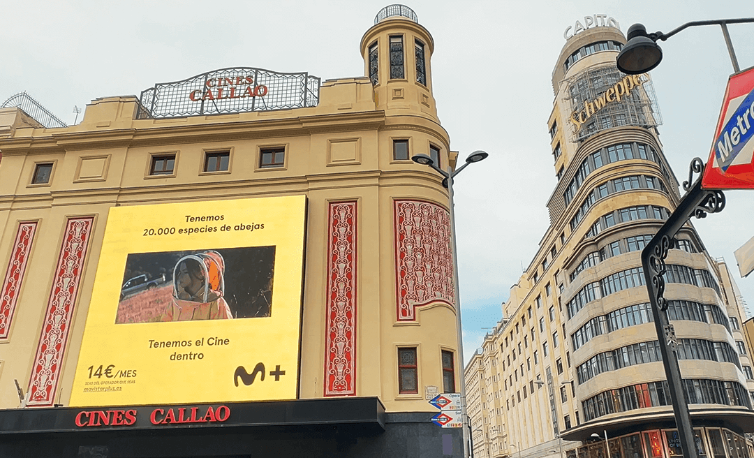 MOVISTAR+ PROMOCIONA LOS GOYA EN CIRCUITO GRAN VÍA