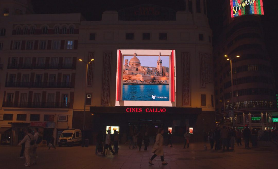 MALTA COMES TO THE CENTRE OF MADRID WITH CALLAO CITY LIGHTS