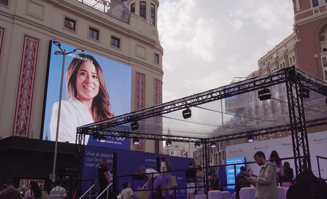 MIRAVIA BRINGS THE OLYMPIC GAMES TO CALLAO SQUARE