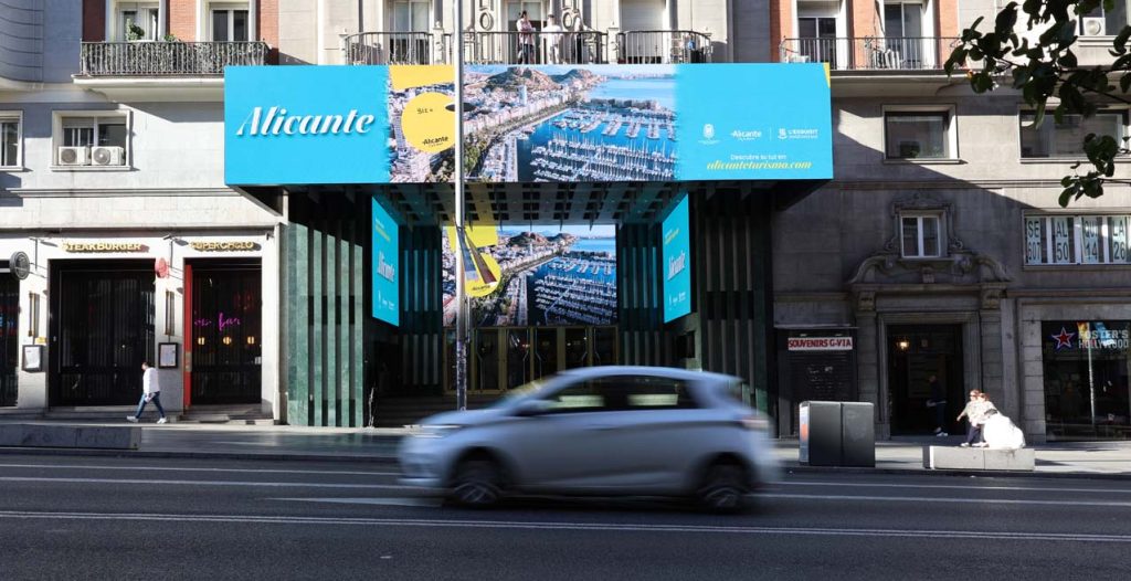 DOOH MADRID TURISMO DE ALICANTE