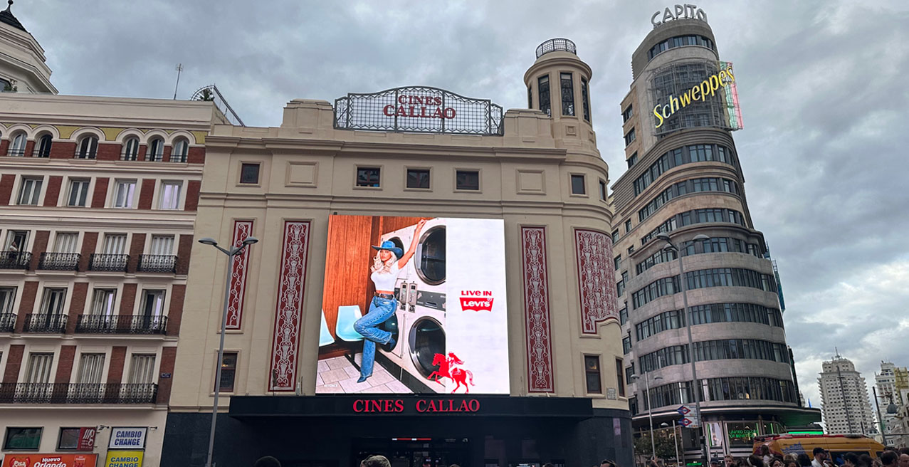 LEVI´S BEYONCÉ DOOH MADRID