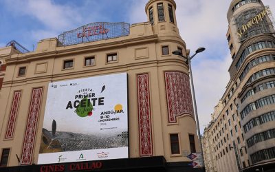 LLEGA LA FIESTA DEL PRIMER ACEITE DE JAÉN A LAS PANTALLAS DE CALLAO CITY LIGHTS