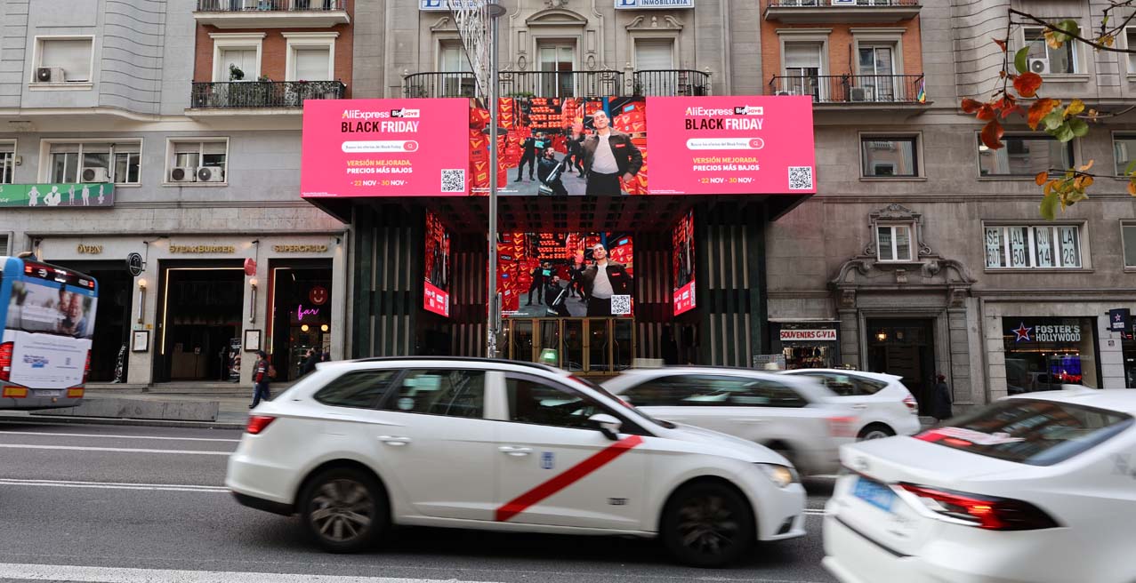 ALIEXPRESS DOOH MADRID