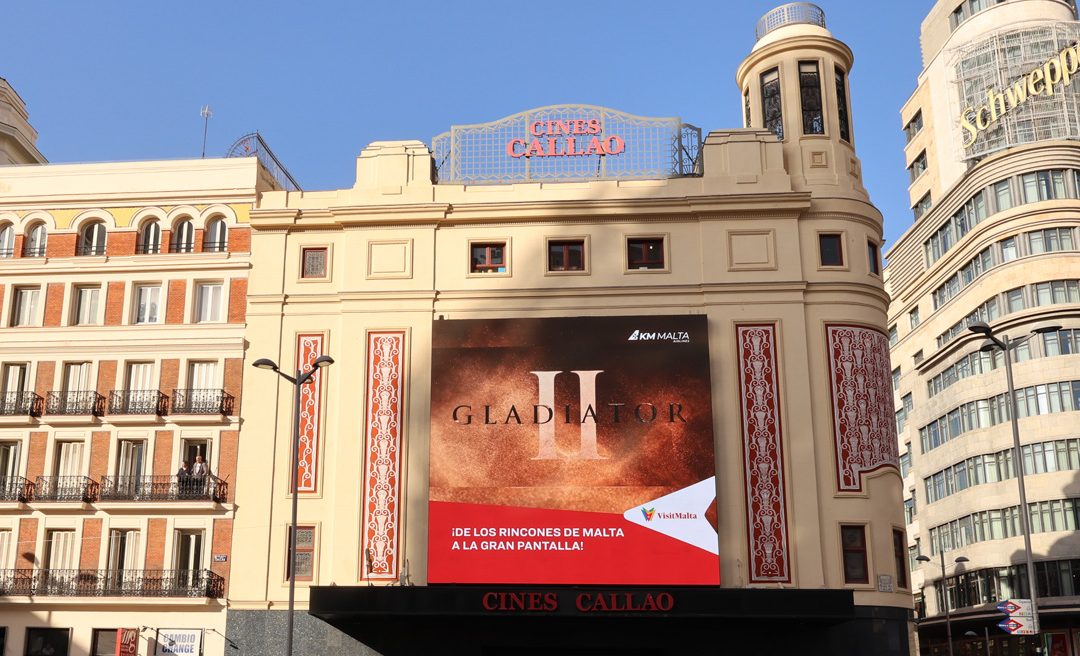 TURISMO DE MALTA ENSALZA SU PAPEL EN ‘GLADIATOR II’