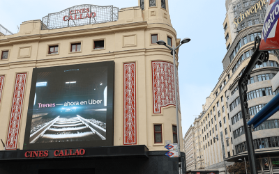 UBER PROMOCIONA SU SERVICIO DE BILLETES DE TREN EN CALLAO CITY LIGHTS