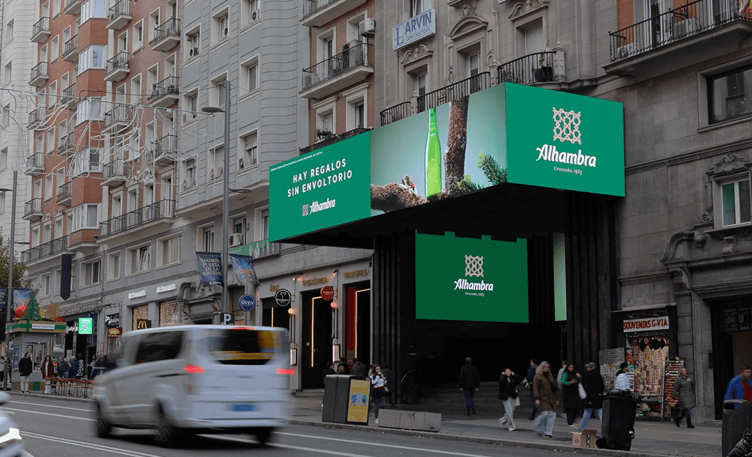 ALHAMBRA IS LINKED TO CHRISTMAS IN GRAN VÍA CIRCUIT