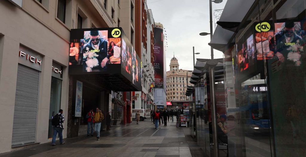 JD SPORTS DOOH MADRID