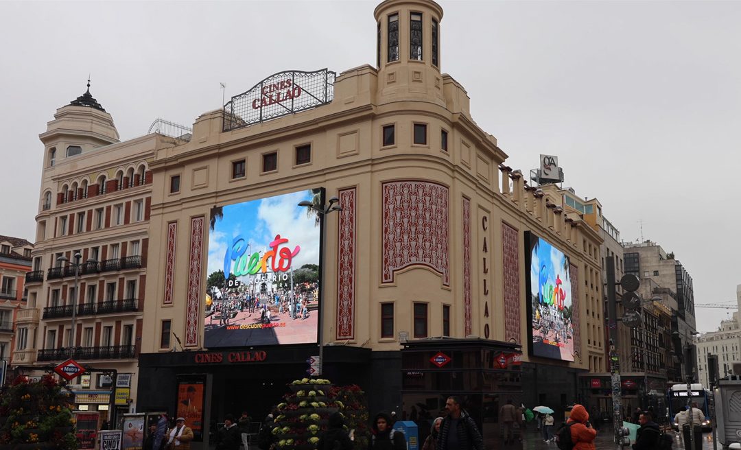 EL CENTRO DE MADRID SE INUNDA DE DESTINOS TURÍSTICOS, DE LA MANO DE CALLAO CITY LIGHTS