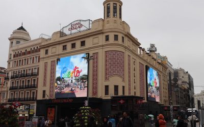 THE CENTRE OF MADRID IS FLOODED WITH TOURIST DESTINATIONS, THANKS TO CALLAO CITY LIGHTS