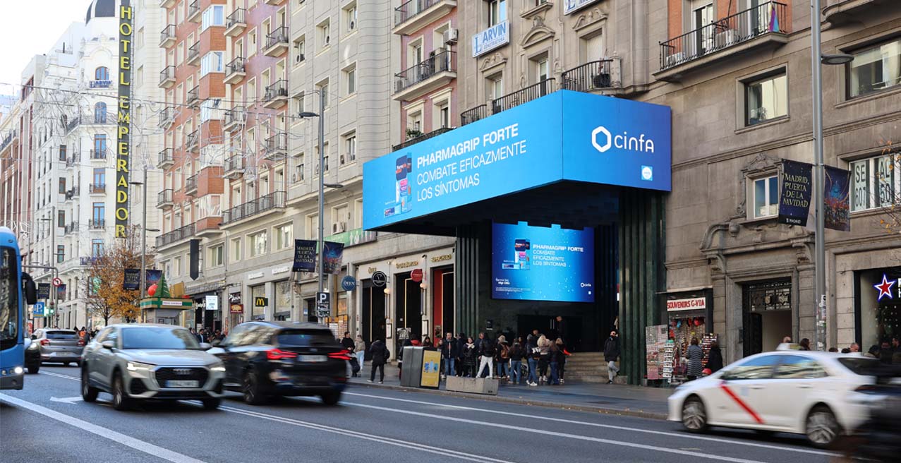 CINFA PHARMAGRIP DOOH MADRID