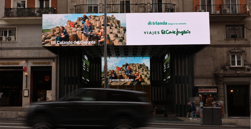 VIAJES EL CORTE INGLÉS IRLANDA DOOH