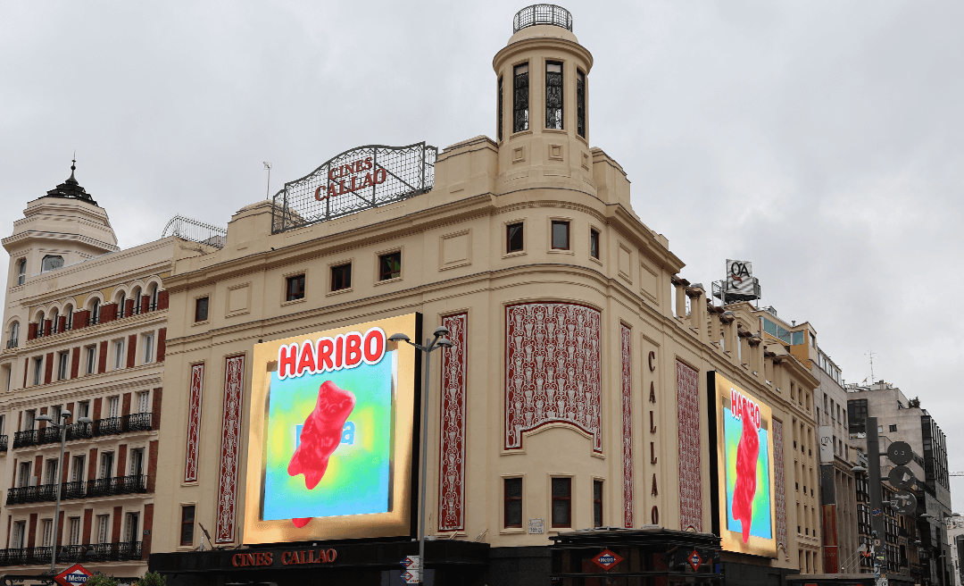 HARIBO INUNDA LA PLAZA DEL CALLAO CON SUS NUEVOS OSITOS DE ORO PICA