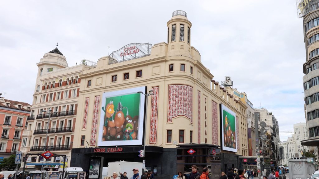 ZESPRI 3D DOOH MADRID