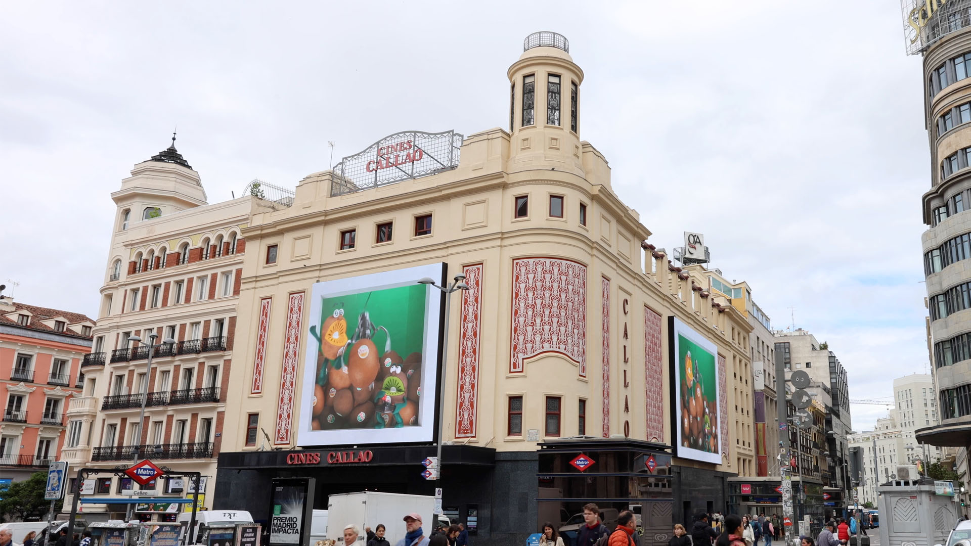 ZESPRI 3D DOOH MADRID