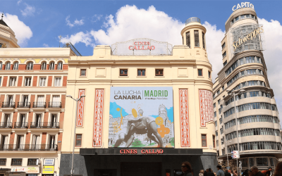 CALLAO CITY LIGHTS WILL BROADCAST LIVE THE FIRST OFFICIAL CANARIAN WRESTLING MATCH HELD IN THE PENINSULA.