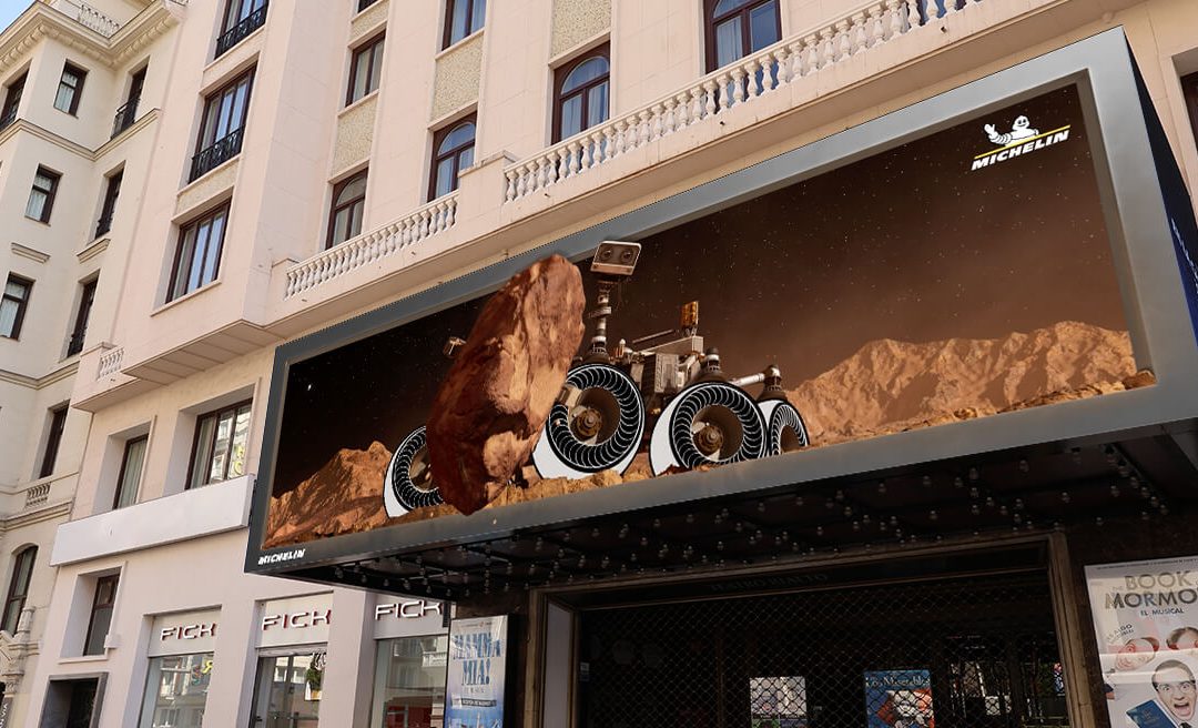 MICHELIN LAUNCHES 3D CAMPAIGN IN CALLAO AND GRAN VIA
