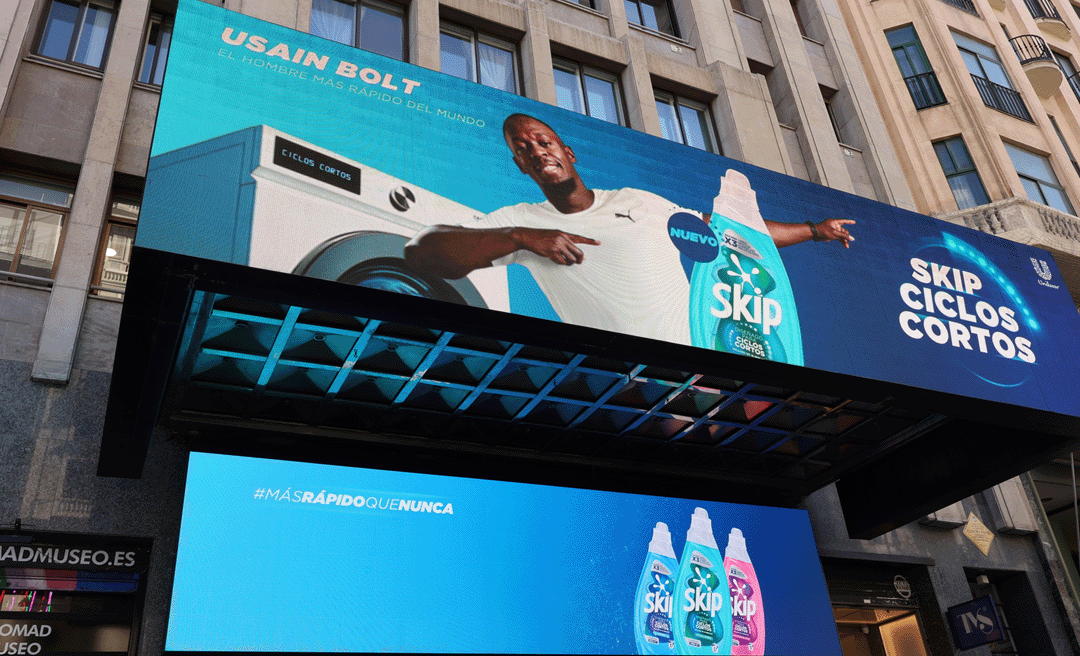UNILEVER AND USAIN BOLT PRESENT SKIP FOR SHORT CYCLES, AT CIRCUITO GRAN VÍA