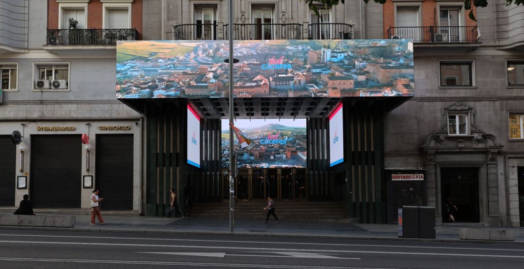 TURISMO CÁCERES DOOH MADRID