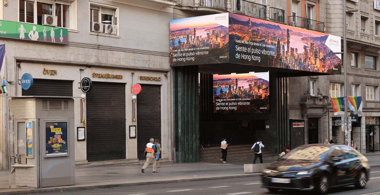 ETIHAD DOOH MADRID