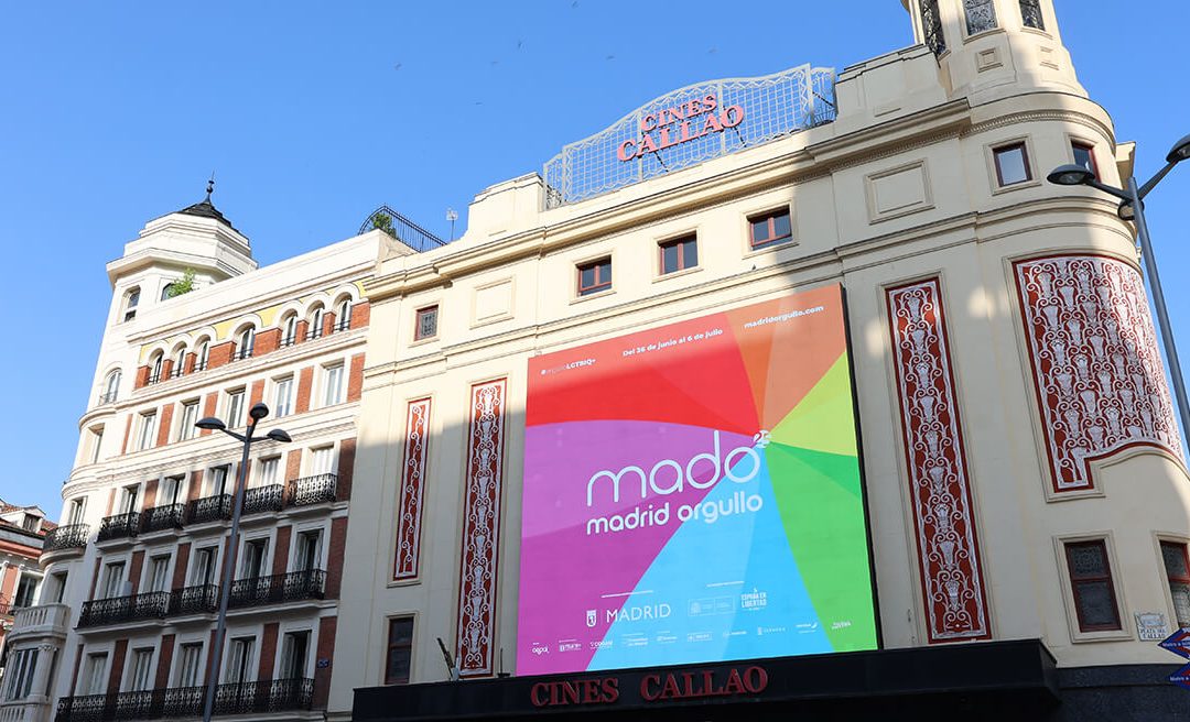MADRID FILLS WITH PRIDE ON THE SCREENS OF CIRCUITO GRAN VÍA