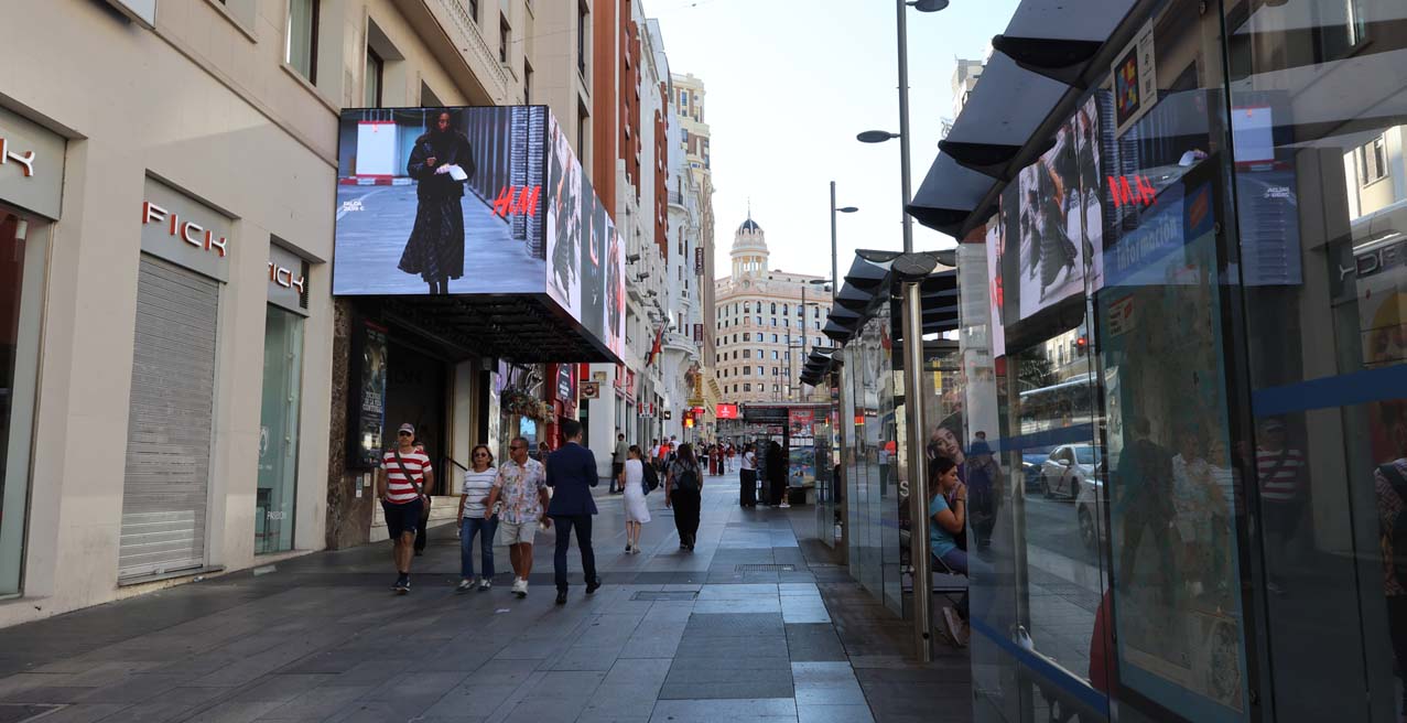 H&M DOOH MADRID ESPAÑA