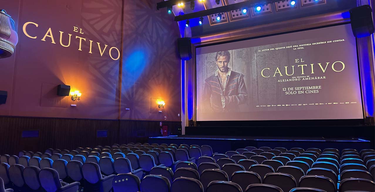 AMENÁBAR PREESTRENA ‘EL CAUTIVO’ EN CALLAO CITY LIGHTS