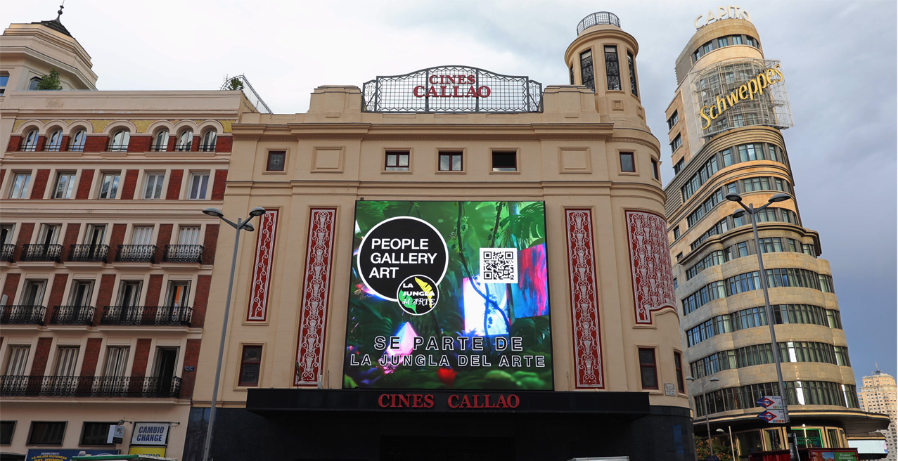 PEOPLE GALLERY DEMOCRATIZA EL ARTE EN CALLAO CITY LIGHTS