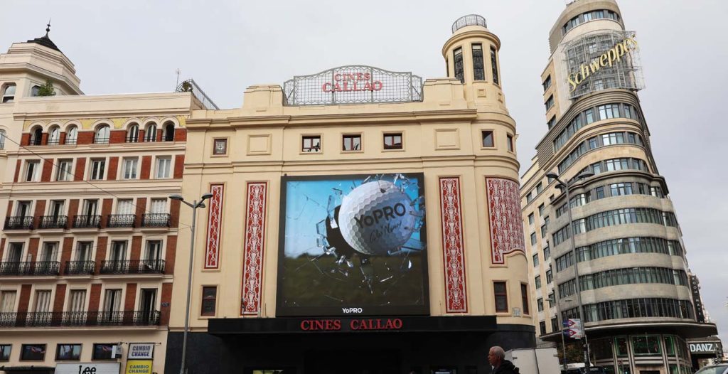 YOPRO DOOH MADRID CALLAO