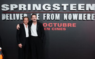 JEREMY ALLEN WHITE AND SCOTT COOPER, STARS OF THE EUROPEAN PREMIERE OF “SPRINGSTEEN: DELIVER ME FROM NOWHERE” AT CINE CALLAO